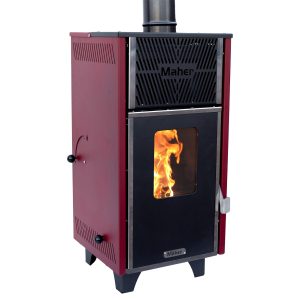 Maher Pelet Sobası (11 kW) (Bordo)