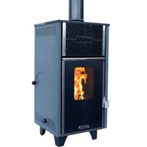 Maher Pelet Sobası (6 kW) (Gri)